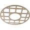 Ekena Millwork O'Neal Wood Fretwork Pierced Ceiling Medallion, Hickory, 24"OD x 8 3/4"ID x 1/4"T CMWP24X24X0250ONHI - alternate 2